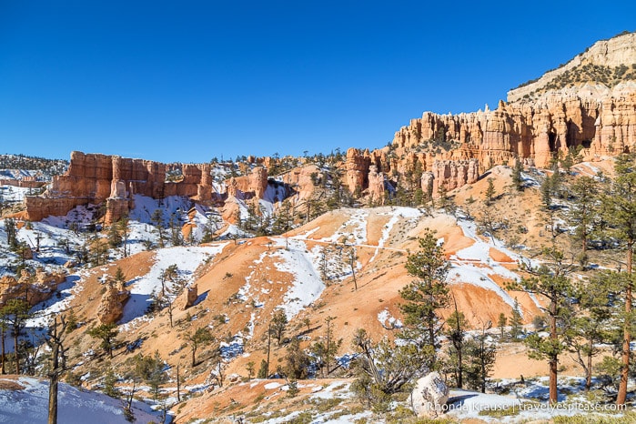 Scenery on Fairyland Loop Trail