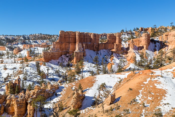 Scenery on Fairyland Loop Trail