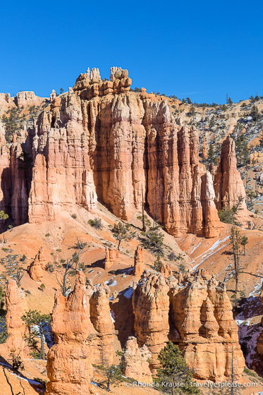 Hoodoos in Bryce Canyon National Park