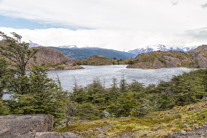 Laguna Los Patos viewpoint