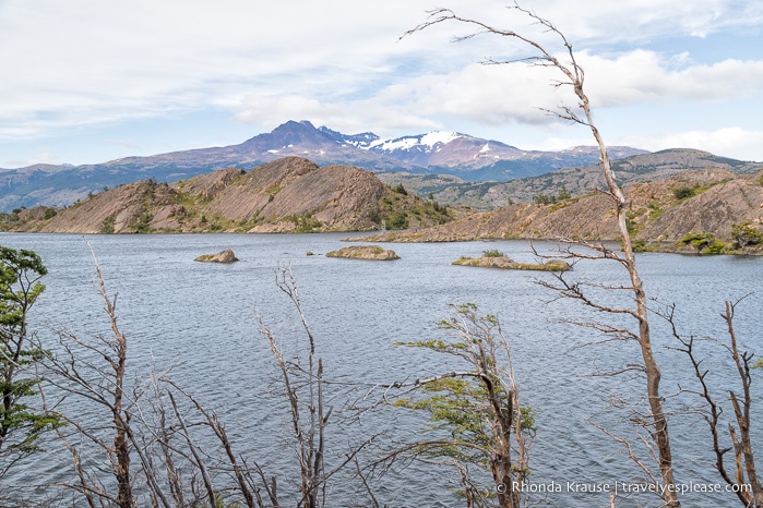 Small islands in Laguna Los Patos