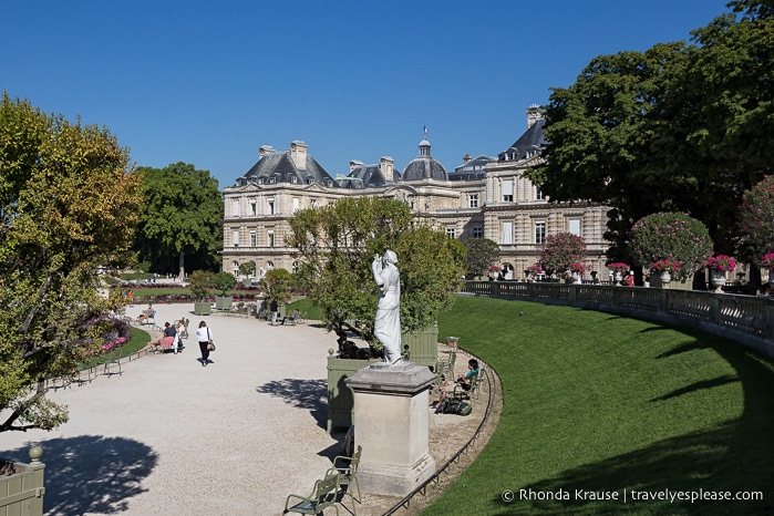 Luxembourg Gardens in Paris