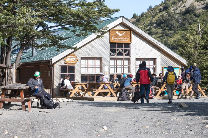 Chileno refugio on the W Trek.