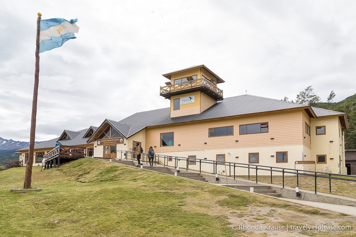 Alakush Visitor’s Centre in Tierra del Fuego National Park.