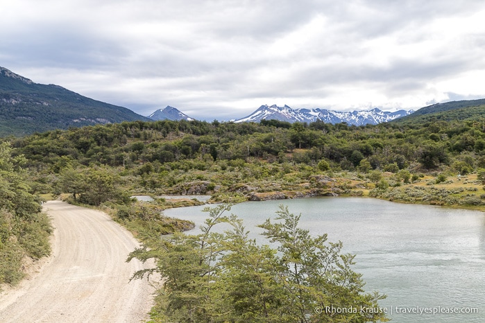 Route 3 beside Ovando River.