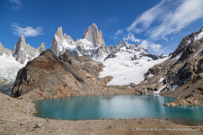 Mount Fitz Roy and Laguna de los Tres- El Chalten, Argentina.