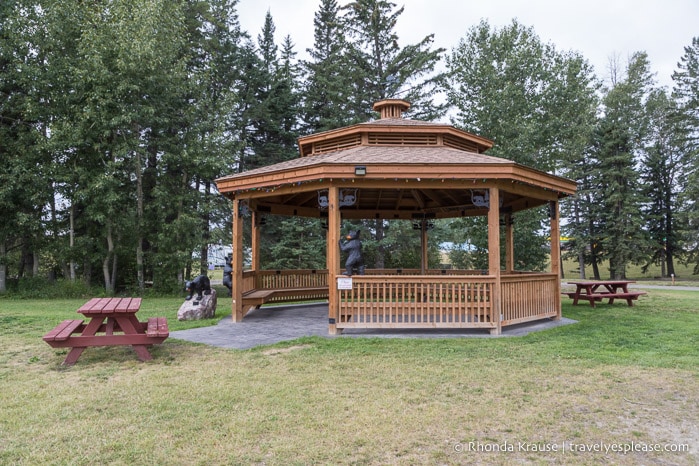 Greenwood Community Gazebo in Sundre.