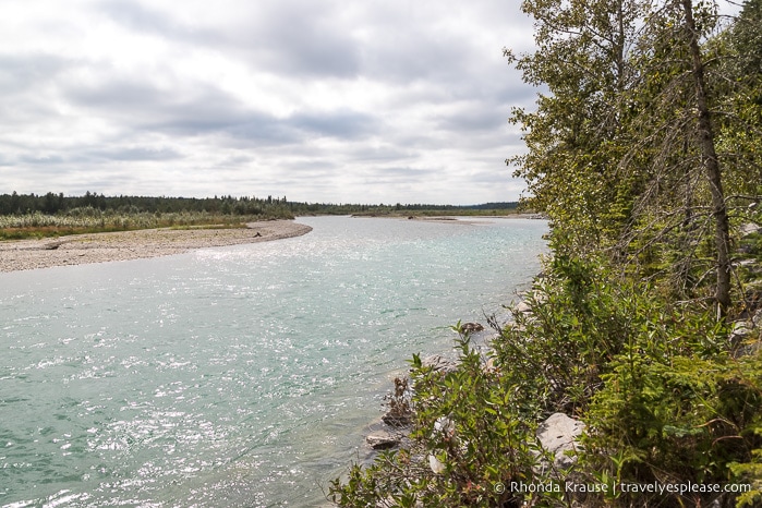 Red Deer River in Sundre, Alberta.