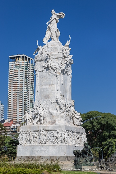 Monument to the Carta Magna and Four Regions of Argentina.