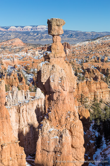 Thor's Hammer in Bryce Canyon.