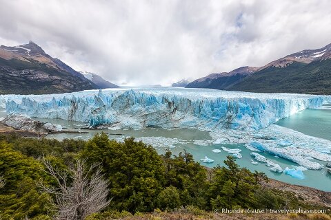 Perito Moreno Glacier, one of the top attractions that should be included on a Patagonia itinerary. 