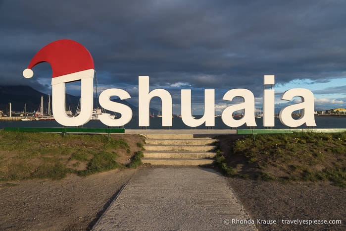 Ushuaia sign.