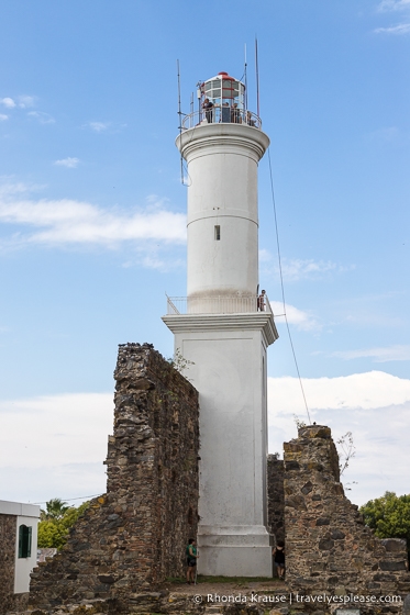 Colonia del Sacramento lighthouse.