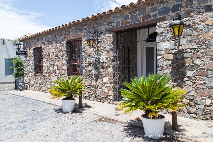 Charco hotel in Colonia del Sacramento.