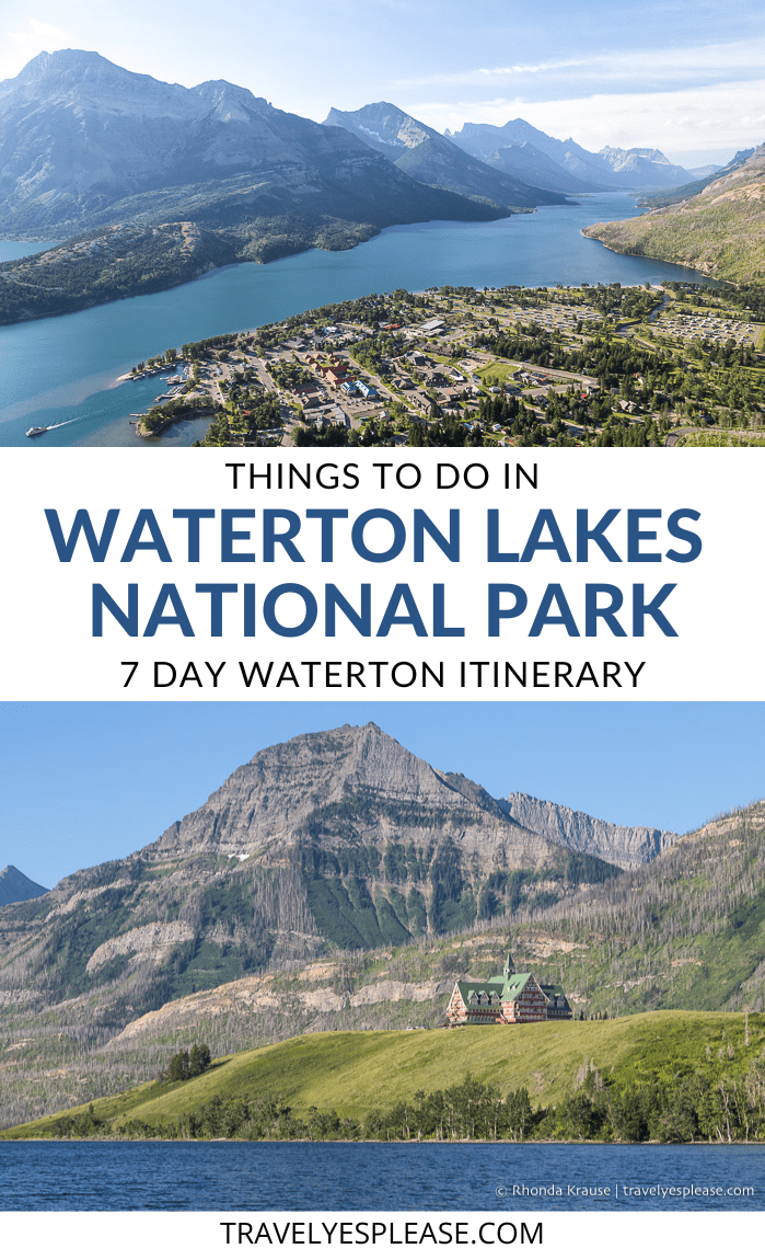 Things to Do in Waterton Lakes National Park- Our 7 Day Waterton Itinerary