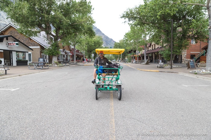 Surrey bike in Waterton.