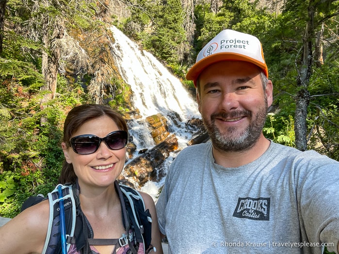 Selfie at Bertha Falls.