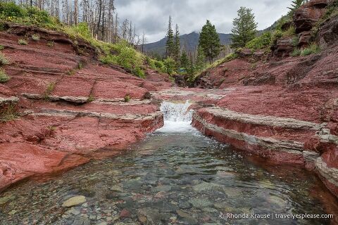 Creek in Red Rock Canyon.