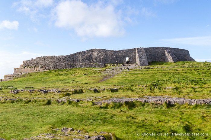 Dún Aonghasa fort, one of the top ancient sites in Ireland.