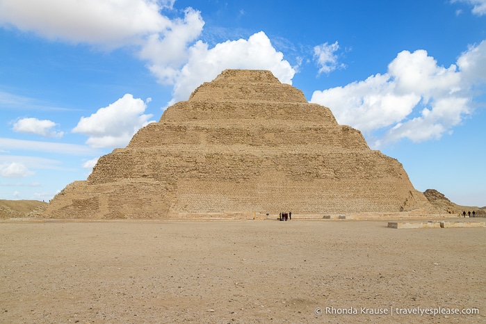 The Step Pyramid of Djoser.