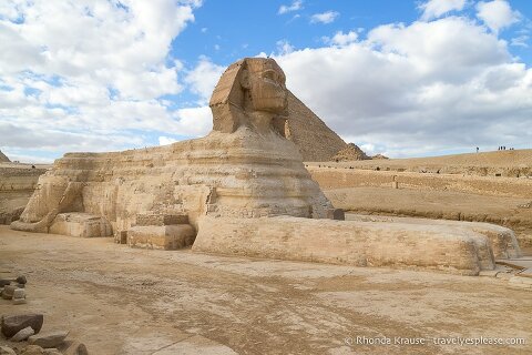 The Great Sphinx is a must-see on your first trip to Egypt.