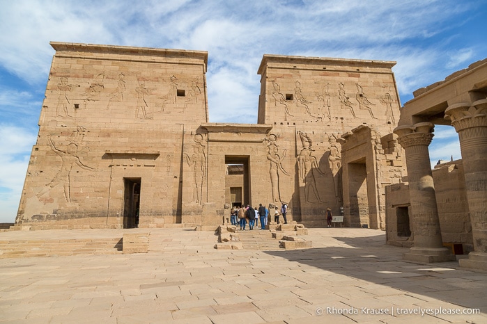 Philae Temple is one of many beautiful temples you can see when visiting Egypt.