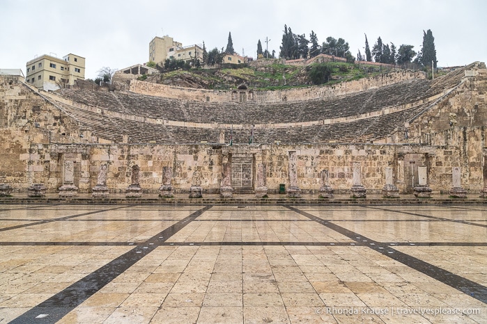 Roman Theatre in Amman.