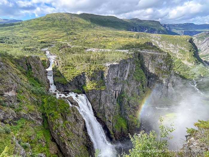 Voringsfossen (Voring Falls) near Eidfjord.