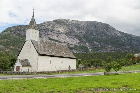 Eidfjord Old Church.