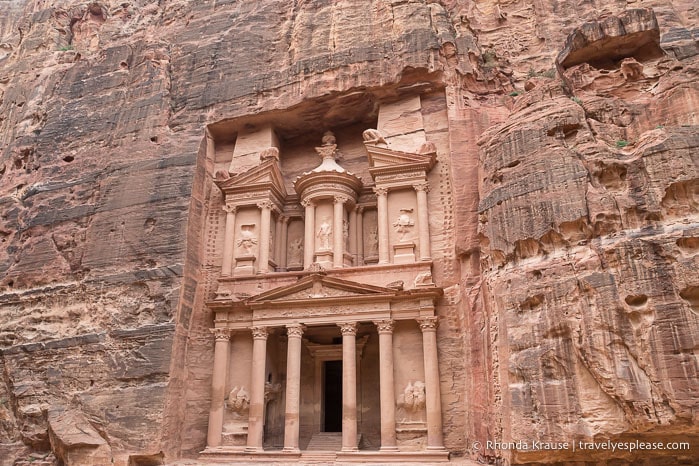 The Treasury at Petra.