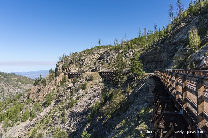 Myra Canyon trestles.