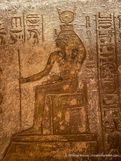 Relief of Hathor.