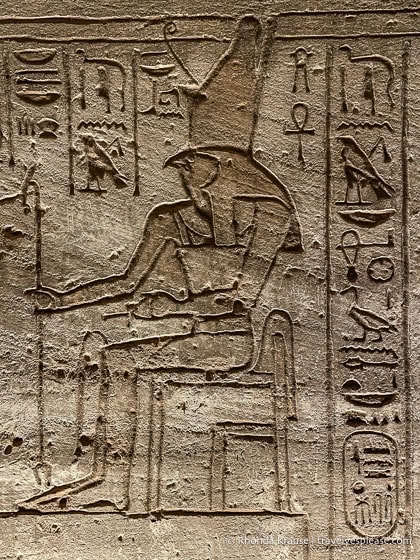 Relief of Horus.