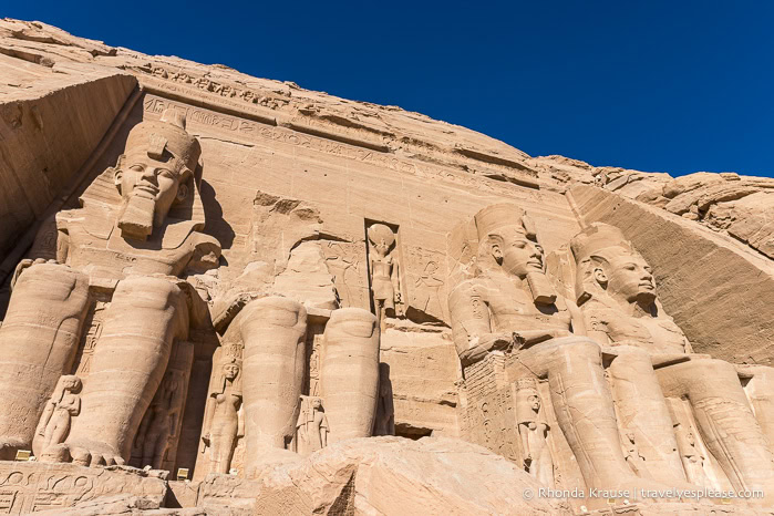 Facade of the Great Temple.