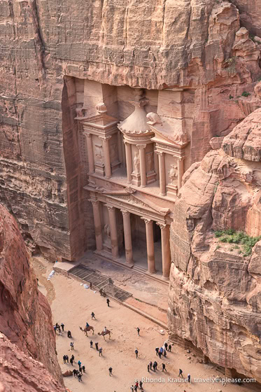 Treasury from above.