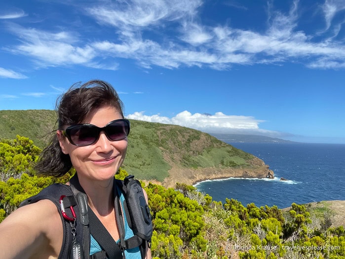Hiking on Monte de Guia. 