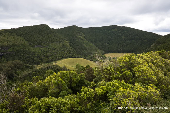 Graciosa Caldera. 