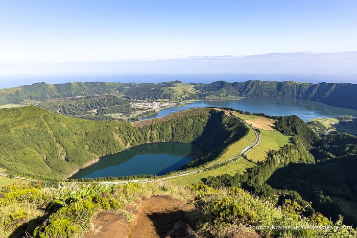 The Sete Cidades crater lakes are a must-see for every Azores itinerary.